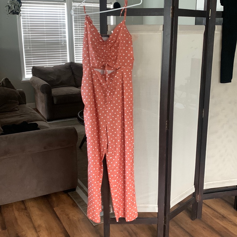 Polka-dot jumpsuit